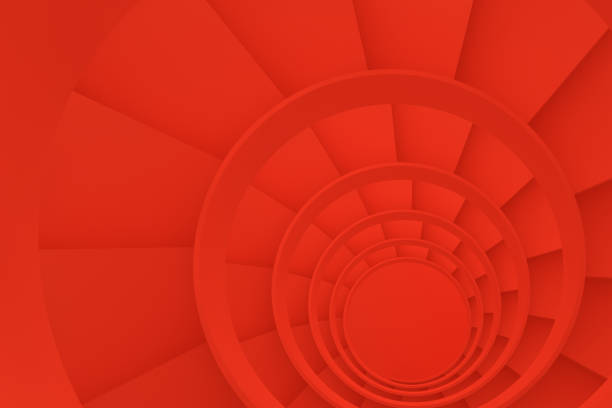 istock Circle Stairs, Ladder of Success Concept 999837142