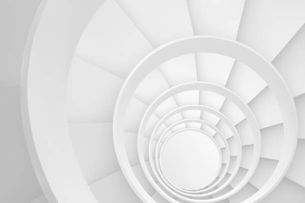 istock Circle Stairs, Ladder of Success Concept 999837486
