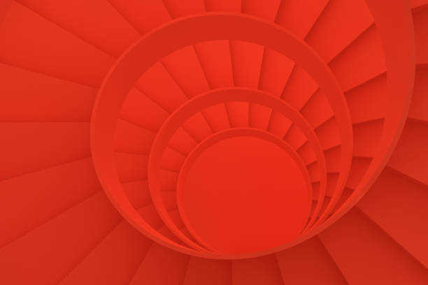 istock Circle Stairs, Ladder of Success Concept 999839742