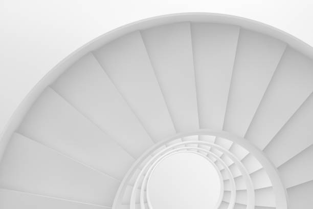 istock Circle Stairs, Ladder of Success Concept 999839942