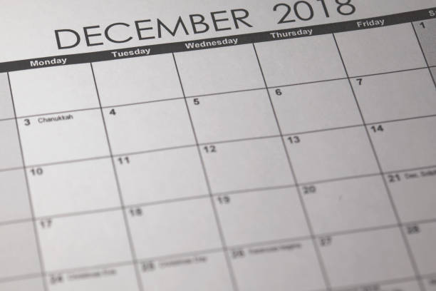 istock Simple December 2019 calendar. Week starts from Sunday. 999851562