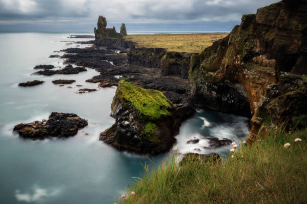 istock Beautiful view of Londrangar Rocky cliffs - Iceland. 999854792