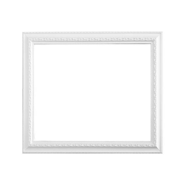 istock wooden photo frame isolated white background. 999858544