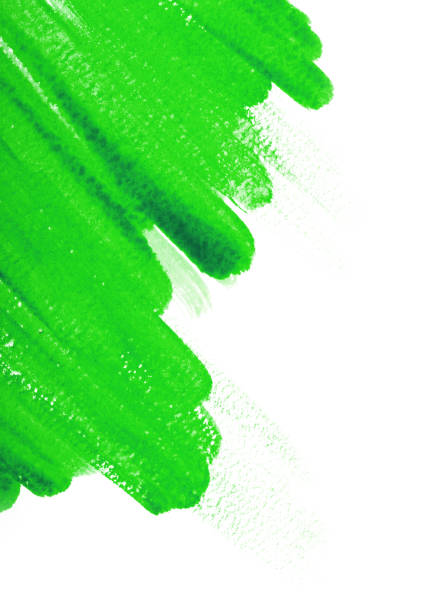 istock Green watercolor background. by drawing 999860038