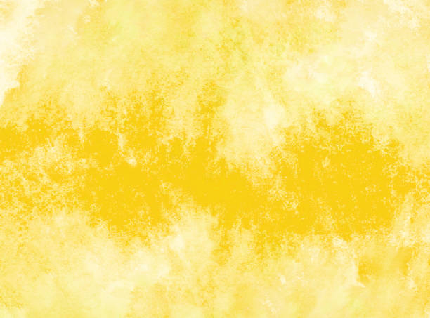 istock yellow watercolor background. by drawing 999862170