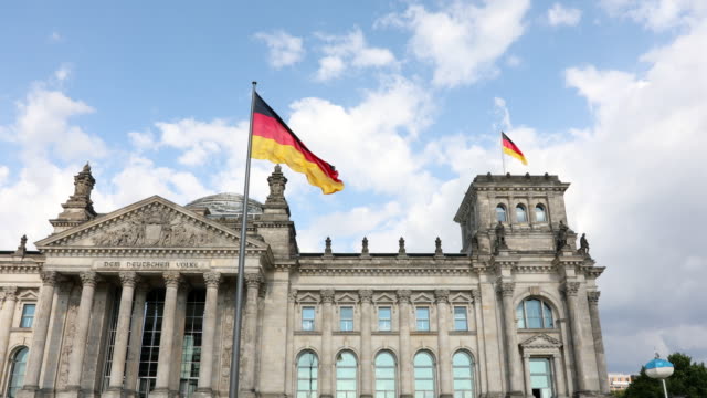 Reichstag Government Building in Berlin, Germany