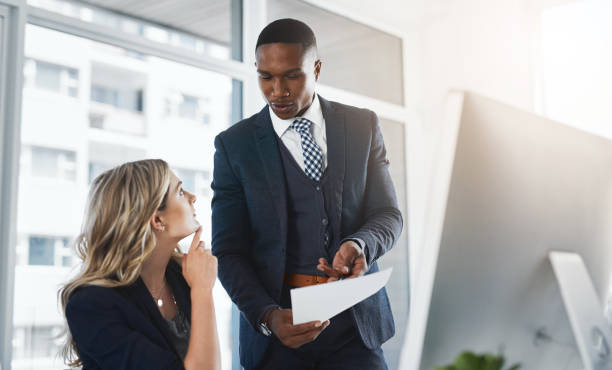 istock Running through all their potential plans for success 999868094