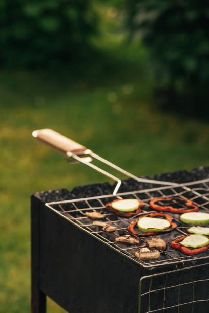 istock preparing of different tasty vegetables at barbecue 999877398