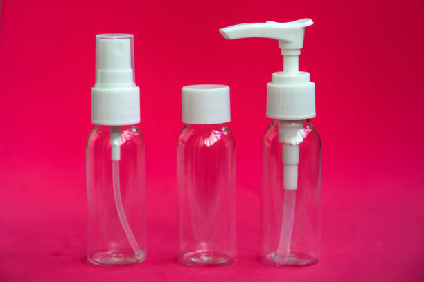 istock Set of traveling cosmetics bottles 999914256