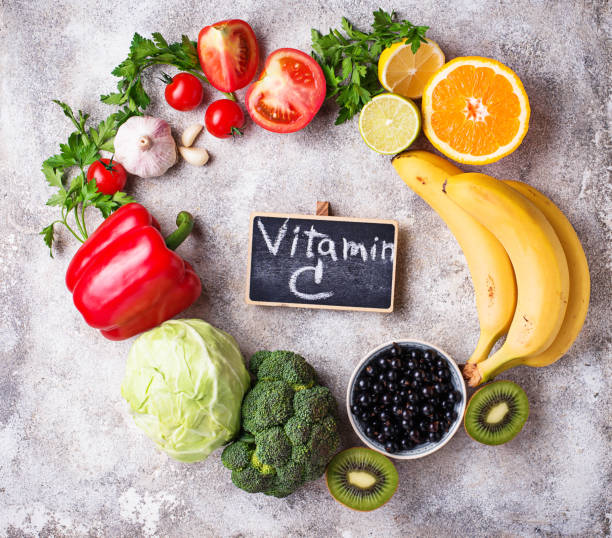 istock Food containing vitamin C. Healthy eating 999943562