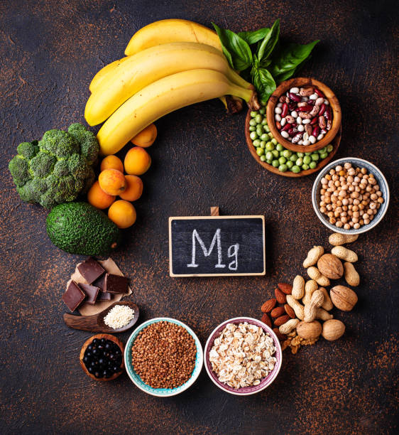 istock Assortment of  food containing magnesium 999944790