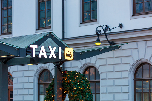 Taxi, Stockholm, Sweden