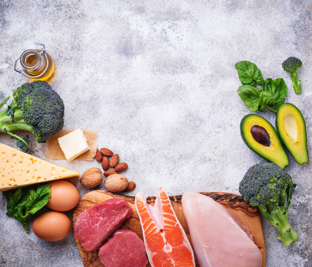 istock Healthy low carbs products. Ketogenic diet. 999956244