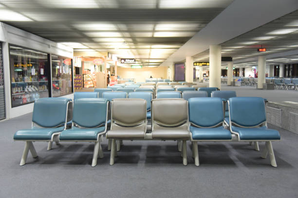 waiting area at the airport