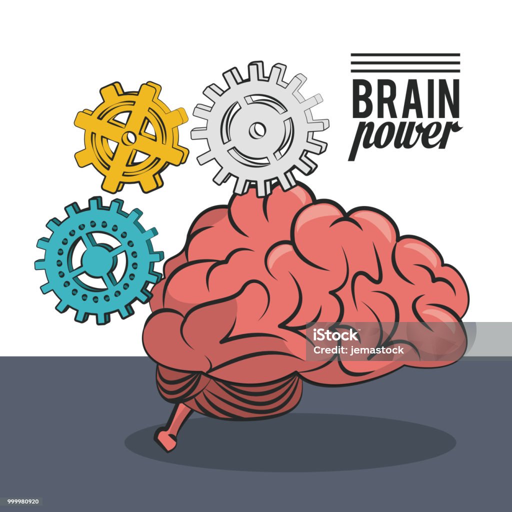 Brain Power Poto Brain Power Concept Stock Illustration - Download Image Now - Abstract ...