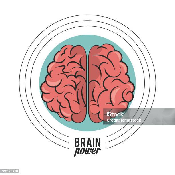 Brain Power Concept Stock Illustration - Download Image Now - Abstract ...