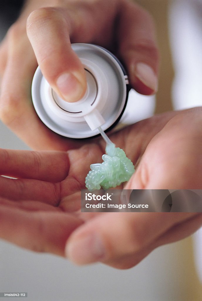 Shaving gel  Adults Only Stock Photo