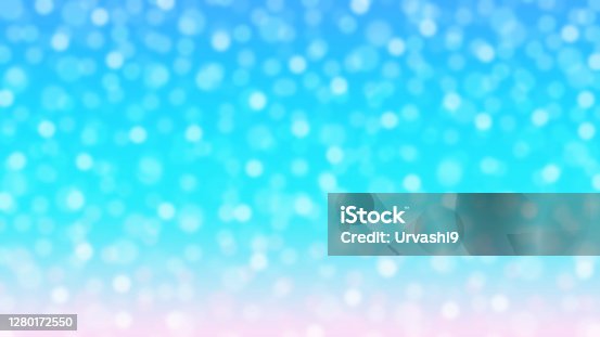 istock Abstract bokeh pink blue gradient background 1280172550