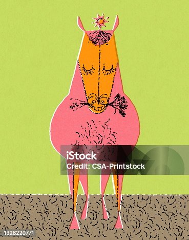istock Abstract Horse 1328220771