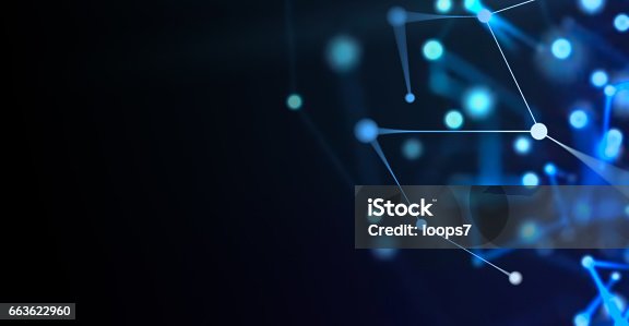 istock Abstract Network Technology Background 663622960