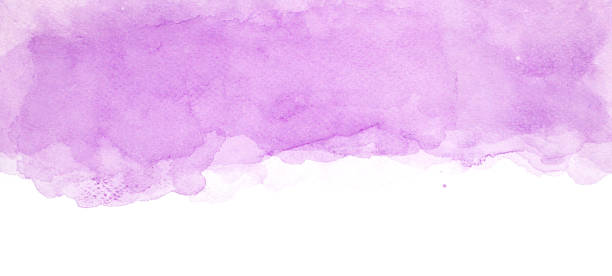 Abstract watercolor brush illustration, Watercolor background Abstract watercolor brush illustration, Watercolor background purple background stock illustrations