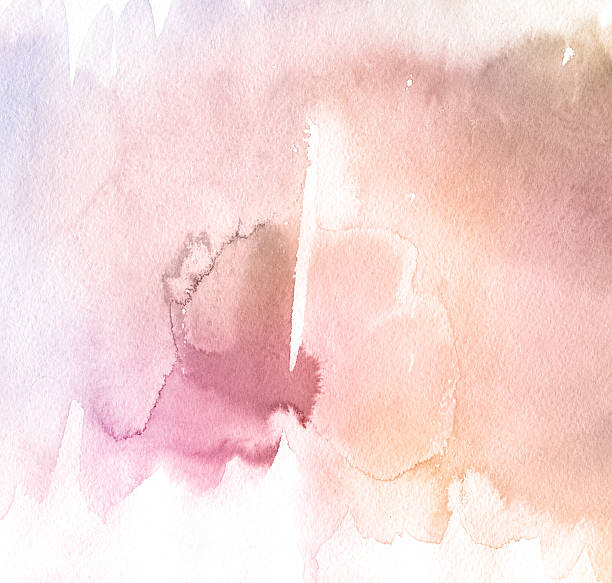Abstract watercolor hand painted background Abstract watercolor hand painted background. . Rose Quartz Tint Watercolour Texture. Pastel Colored Palette. Painted and scanned by me. rose quartz stock illustrations