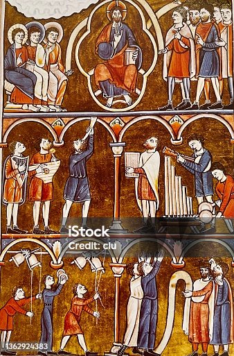 istock Admiration of Jesus in Gloucester, pre 1200 1362924383