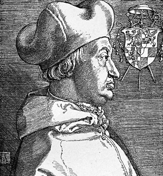 albrecht of brandenburg, archbishop and elector of mainz - sainz 幅插畫檔、美工圖案、卡通及圖標