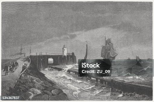 istock Alte Liebe (Old Love, built 1733) near Cuxhaven, published 1882 534367837