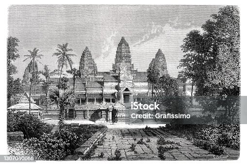 istock Angkor Wat temple in Cambodia 1871 1307040066