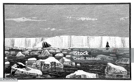 istock Antarctic ice wall 1345100478