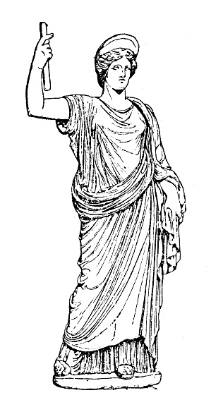 Antique illustration: Juno (mythology)