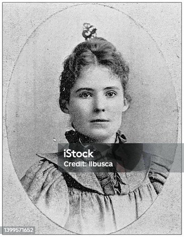 istock Antique photograph from Lawrence, Kansas, in 1898: Sarah Radcliffe 1399571652