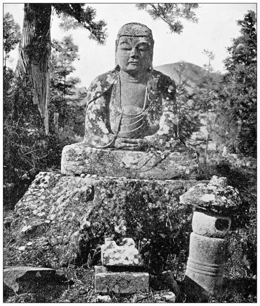 ORIENTAL FURNITURE 11 Japanese Resting Buddha Statue