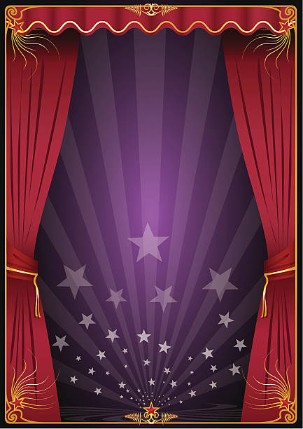 Magic Show Stage Illustrations Royalty Free Vector Graphics