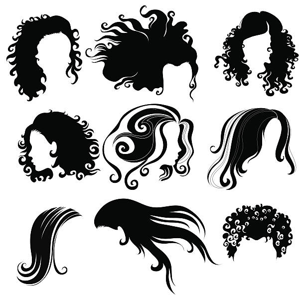 Royalty Free Curly Hair Clip Art, Vector Images & Illustrations - iStock