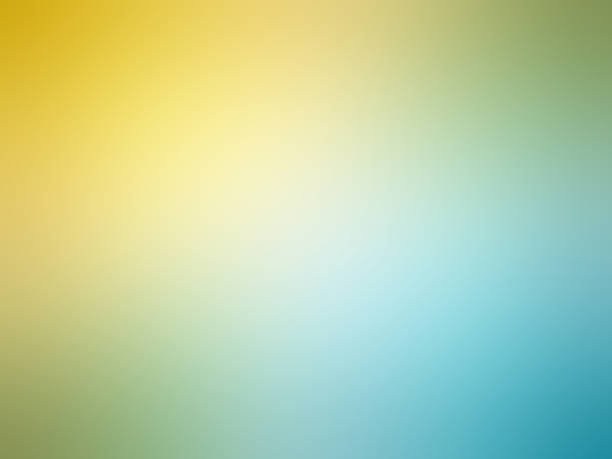 Blurred gradient blue yellow background Abstract blurred gradient blue yellow background. teal gradient stock illustrations