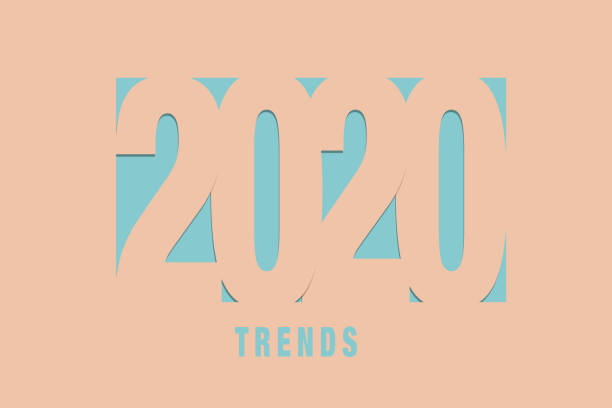 bildbanksillustrationer, clip art samt tecknat material och ikoner med trends 2020 business concept.minimal stil - val sverige