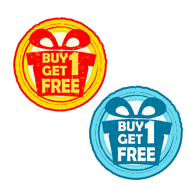 Buy 2 Get 1 Free Illustrations, Royalty-Free Vector Graphics & Clip Art ...
