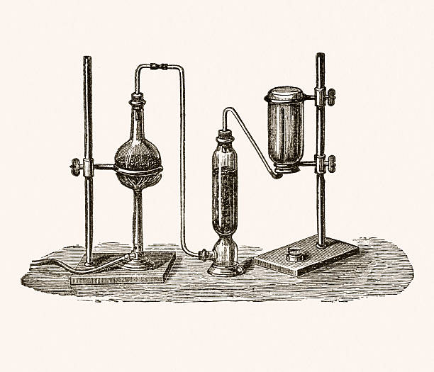 Эксперимент 18 век. Старинное химическое оборудование. Химические приборы 19 века. Химия 18 век. Опыты 19 век.