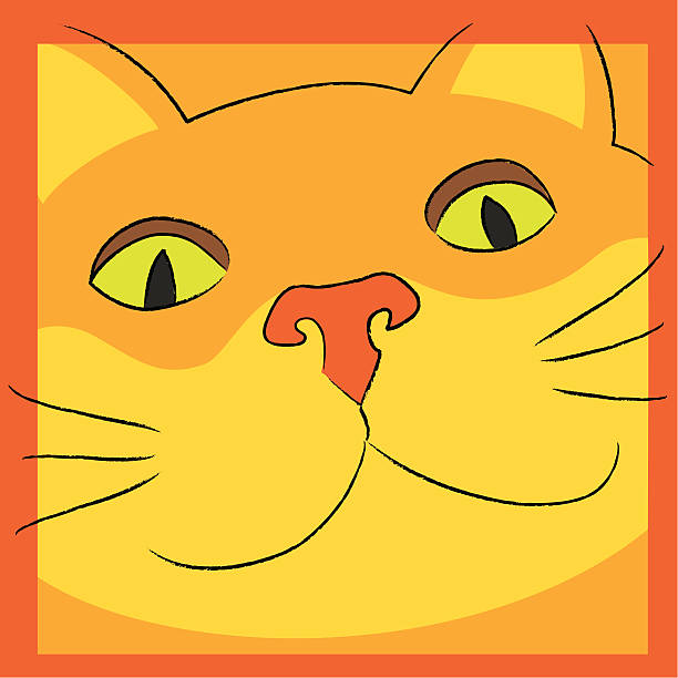Cheshire Cat vector art illustration