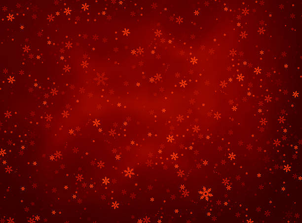 Christmas background with snowflakes vector art illustration