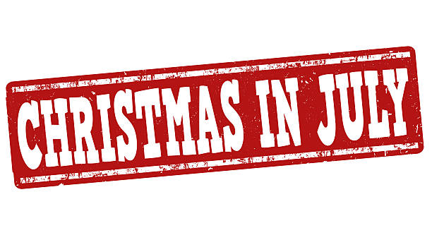 ilustraciones, imágenes clip art, dibujos animados e iconos de stock de las navidades a julio y fecha de la firma - july