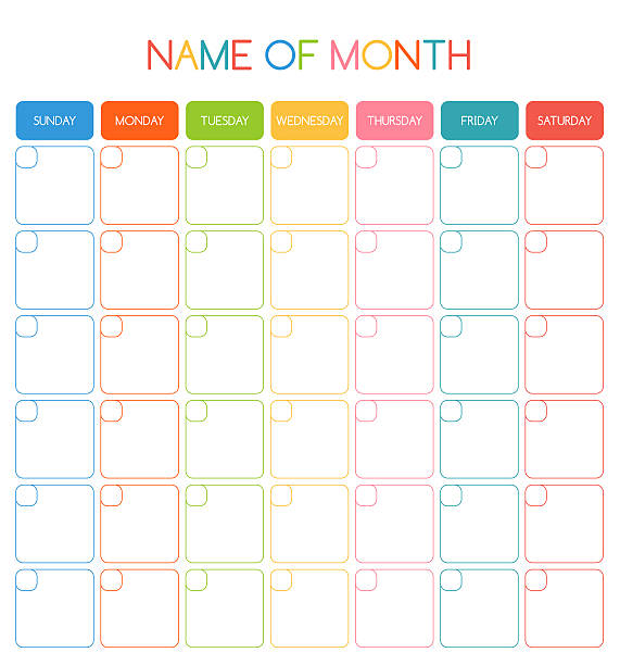 Blank Calendar Vector : Royalty free calendars templates clip art vector images Blank Calendar Vector : Royalty free calendars templates clip art vector images