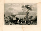 istock Columbia Bridge on the Susquehanna River (Geo Virtue 1839) 184999060
