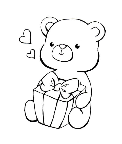 Cute Teddy Bear Coloring Pages / Teddy Bear Colouring Pages / Cute teddy bears 17 coloring pages | chibi coloring pages.