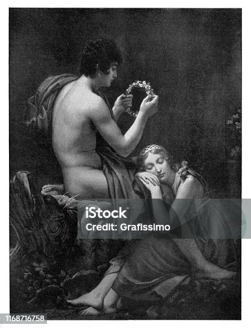 istock Daphnis and Chloe greek novel 1168716758