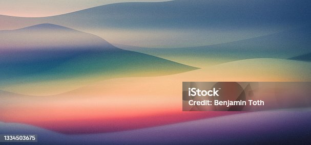 istock Dawn above mountains 1334503675
