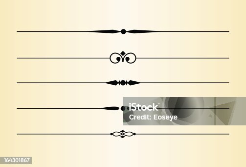 istock Decorative Dividers and Accents #1 164301867