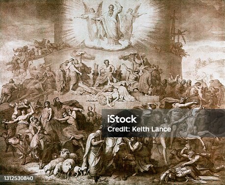istock Destruction of the Tower of Babel 1312530840
